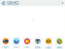 Tablet Screenshot of gmcservizi.it